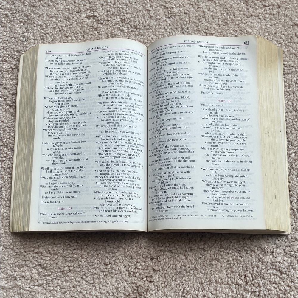 Women's Devotional Bible with Floral Cover - Picture 2 of 5